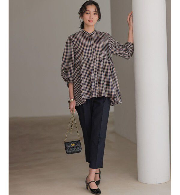 組曲「ライトリネンライクテーパード パンツ」|その他|