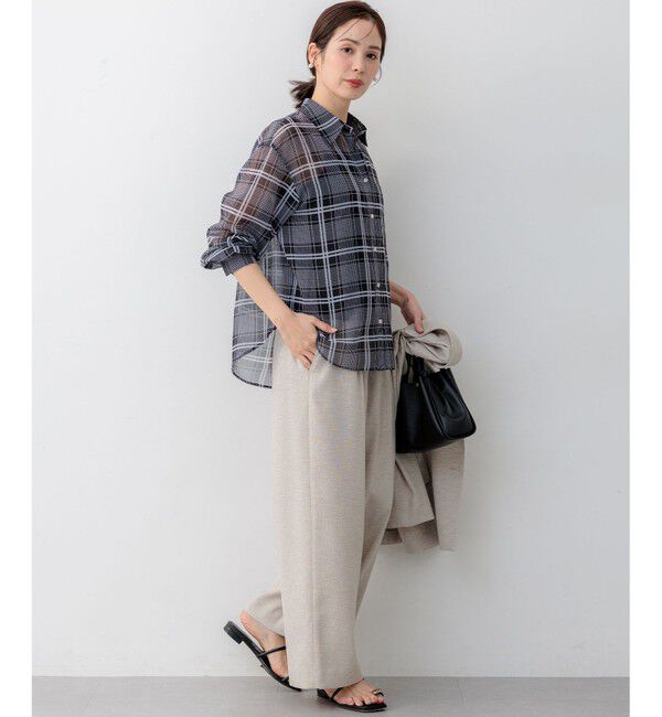 組曲「ライトリネンライクイージーワイド パンツ」|その他|