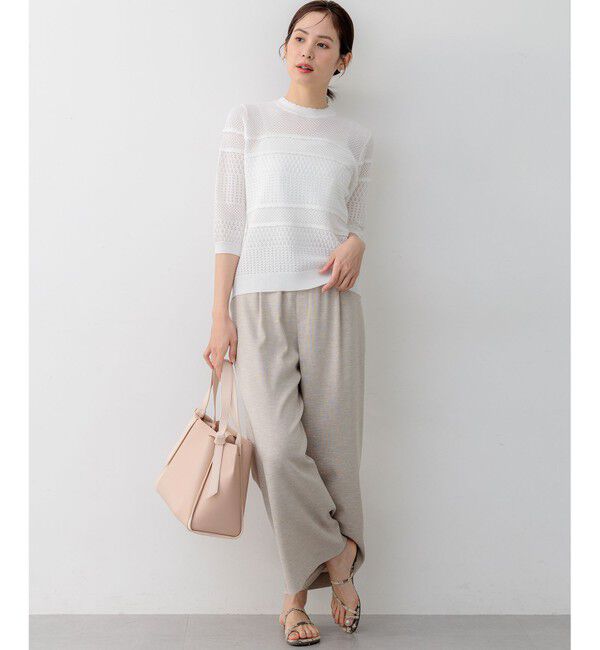 組曲「ライトリネンライクイージーワイド パンツ」|その他|