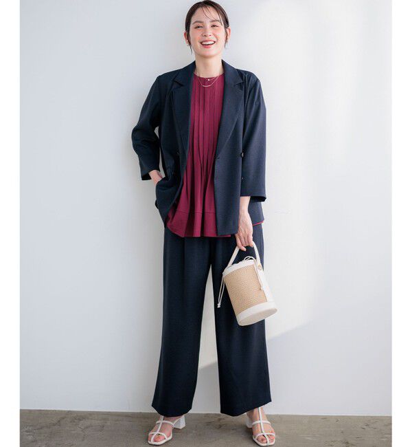 組曲「ライトリネンライクイージーワイド パンツ」|その他|