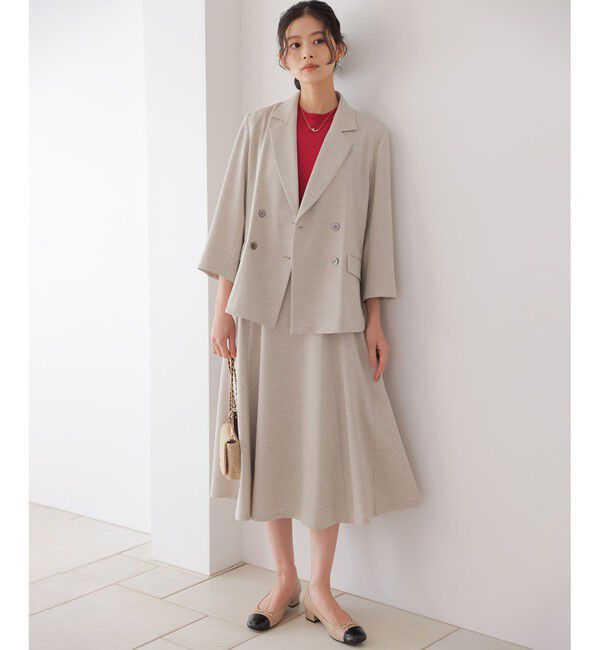 組曲「ライトリネンライクフレア スカート」|スカート|