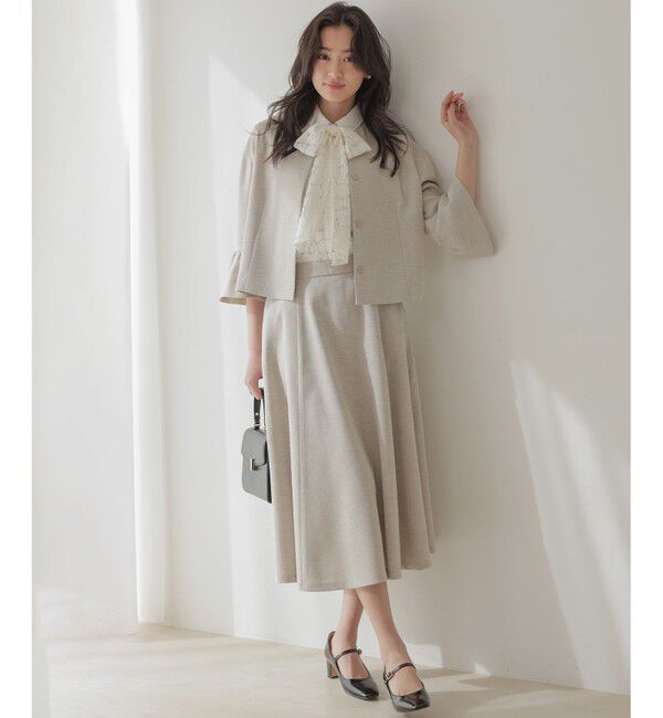 組曲「ライトリネンライクフレア スカート」|スカート|