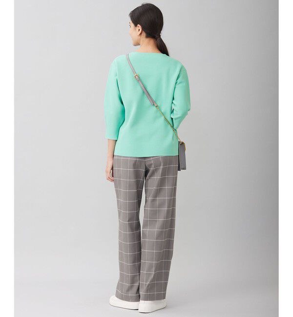 自由区「【洗える】ウィンドウペーンチェックワイド パンツ」|その他|