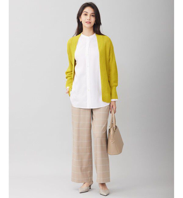 自由区「【洗える】ウィンドウペーンチェックワイド パンツ」|その他|