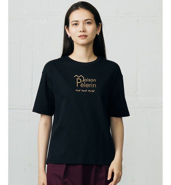 自由区「グラフィックロゴ Tシャツ」|Tシャツ・カットソー|ブラック