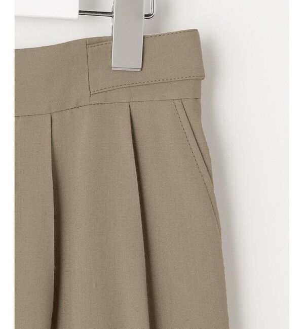 自由区「【SHIHOさん着用・セットアップ対応】リネンストレッチワイド パンツ」|その他|