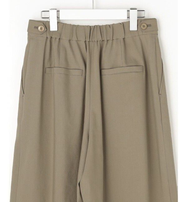 自由区「【SHIHOさん着用・セットアップ対応】リネンストレッチワイド パンツ」|その他|