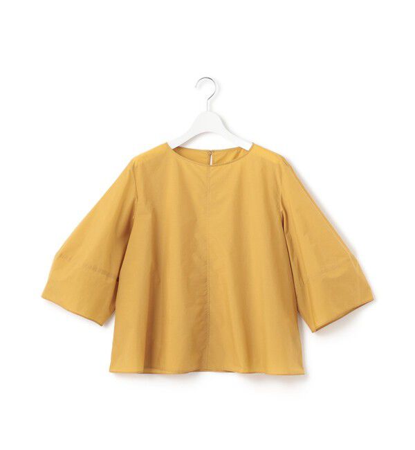 23区「ナイロンコットンポプリン コンパクト ブラウス」|シャツ・ブラウス|