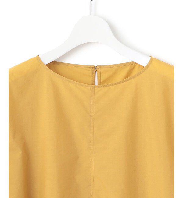 23区「ナイロンコットンポプリン コンパクト ブラウス」|シャツ・ブラウス|