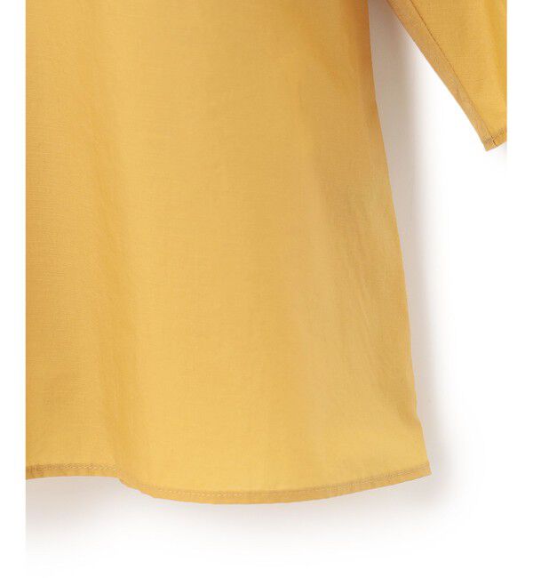 23区「ナイロンコットンポプリン コンパクト ブラウス」|シャツ・ブラウス|