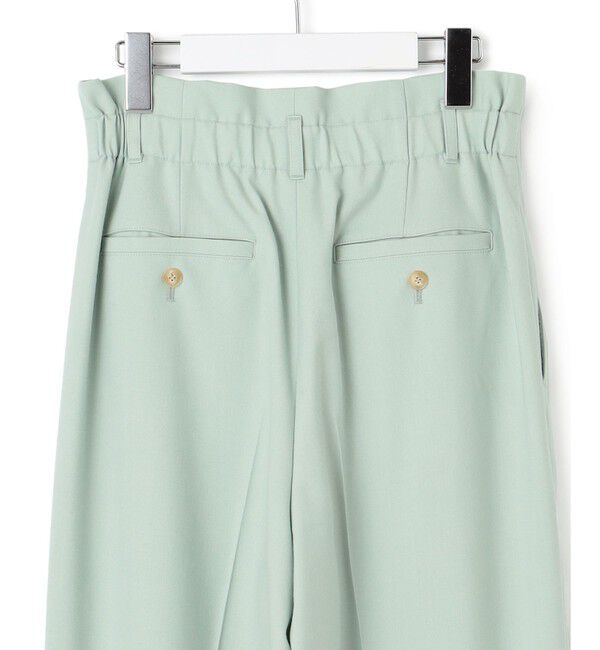 23区「ナチュラルストレッチサキソニー タック ワイドパンツ」|その他|