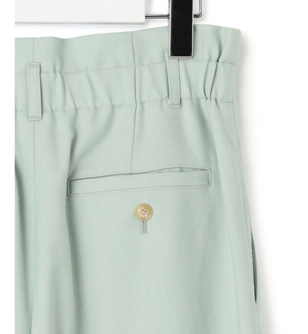 23区「ナチュラルストレッチサキソニー タック ワイドパンツ」|その他|