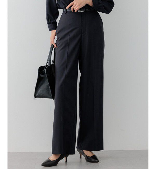 23区「【セットアップ対応】ラフィーネウール ワイドパンツ」|その他|ﾈｲﾋﾞｰｽ