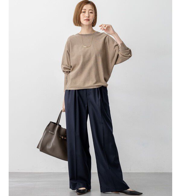 23区「【セットアップ対応】TWサキソニー タックワイド パンツ」|その他|