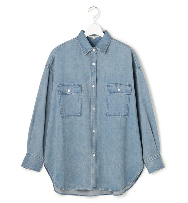 23区「【SLOW/一部店舗限定】2WAY ダンガリー シャツ」|シャツ・ブラウス|