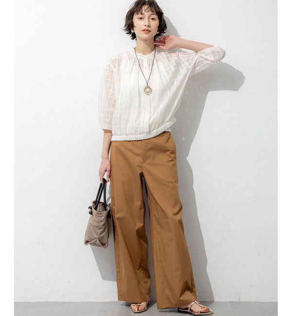 23区「【見上愛さん着用】ポインテッド Tストラップ サンダル」|サンダル|