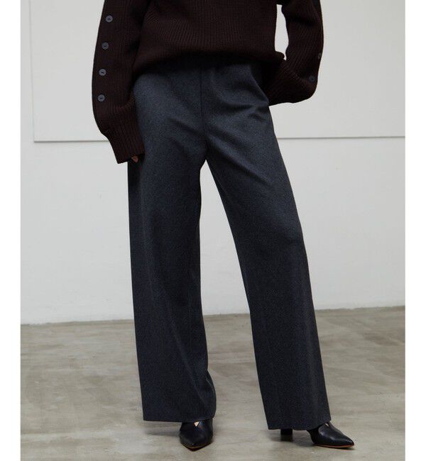 BEIGE,「【25AWより価格変更&rArr;社販へ】MONTAIGNE / ウエストゴムウールワイドパンツ」|その他|C.Gary