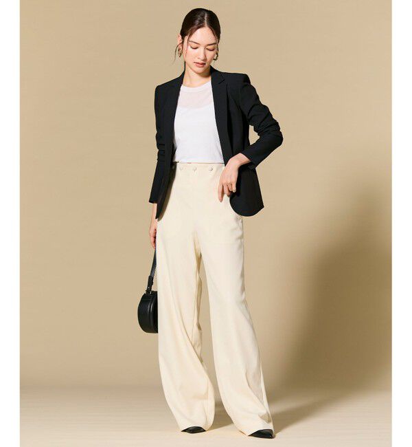 BEIGE,「【洗える】SORE / コットンシアークルーネックカットソー」|Tシャツ・カットソー|