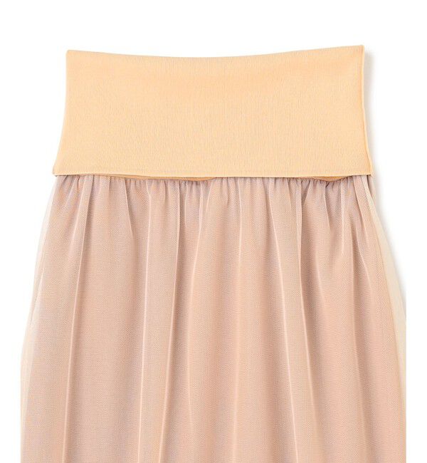 BEIGE,「【洗える】TAMARIX / ストレッチチュールIラインスカート」|スカート|