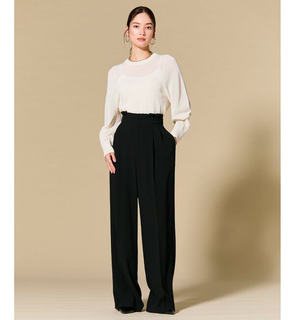 BEIGE,「【セットアップ対応】CINDY / ハイウエストパンツ」|その他|