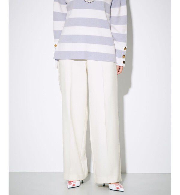 Grace Class「ウールストレッチセミワイドパンツ」|その他|