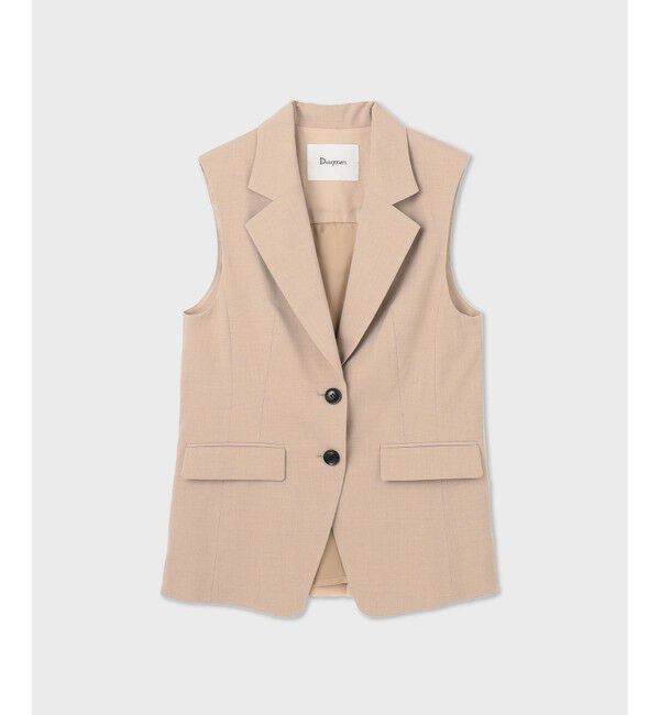 Diagram「バックチュールジレ」|ベスト・ジレ|