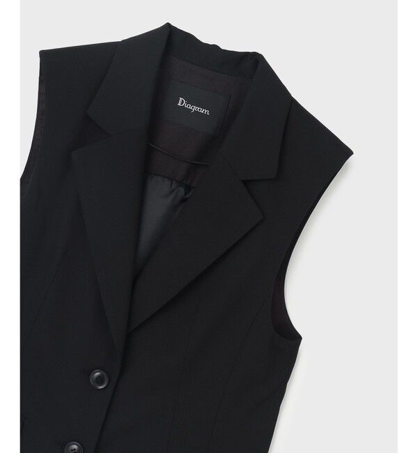 Diagram「バックチュールジレ」|ベスト・ジレ|