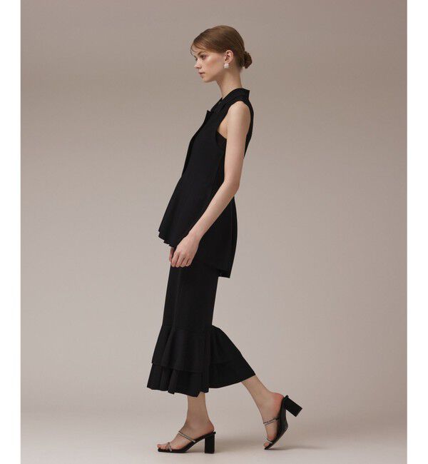 GRACE CONTINENTAL「ティアードニットスカート」|スカート|