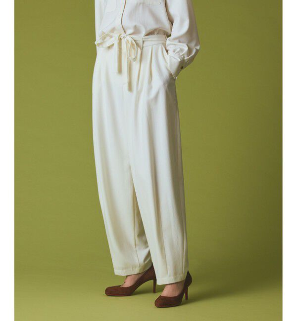 Grace Class「ウールワイドレッグパンツ」|その他|