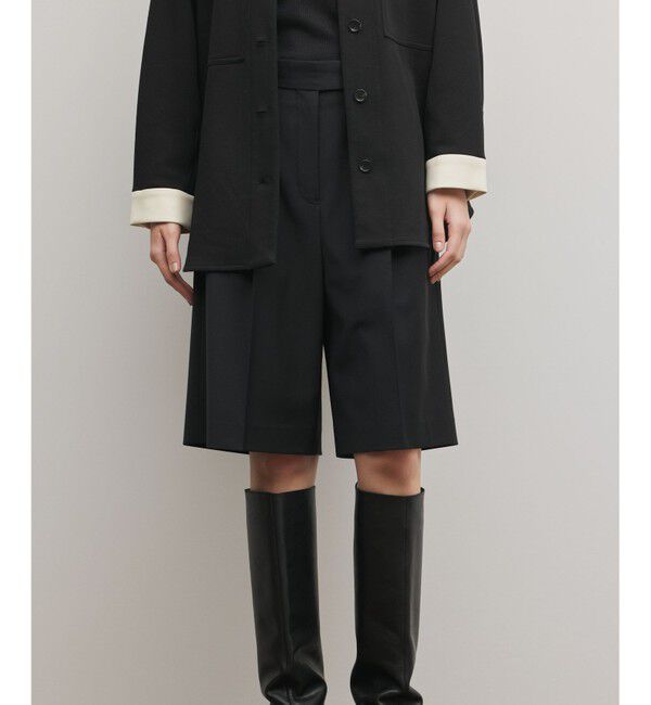 Diagram「スーツ地ハーフパンツ」|その他|ブラック