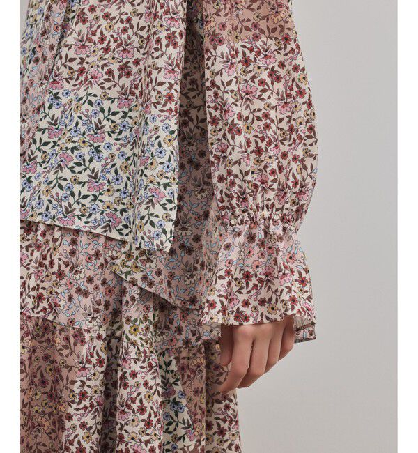 GRACE CONTINENTAL「パッチワークプリントカフタンブラウス」|シャツ・ブラウス|