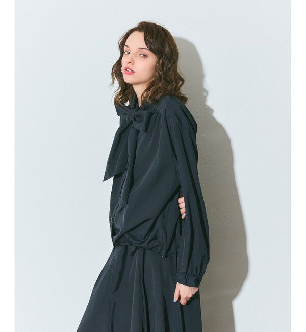 Grace Class「ボウタイシャツブルゾン」|ブルゾン・スタジャン|