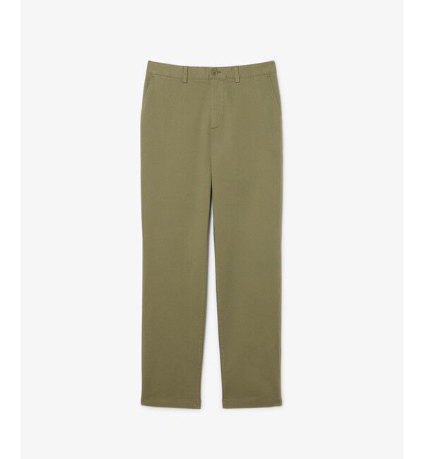 LACOSTE「レギュラーフィットテーパードストレッチチノパンツ」|チノ|