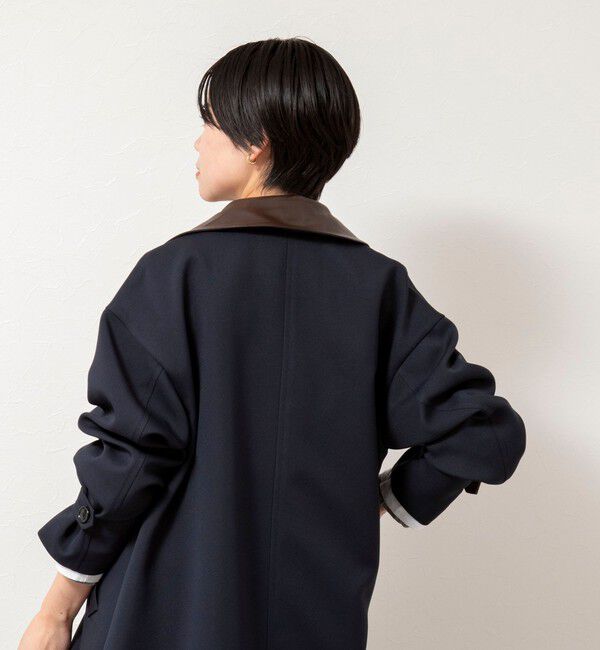 NOLLEY'S「ウォッシャブルトリプルクロス3WAYステンカラーコート」|ステンカラーコート|