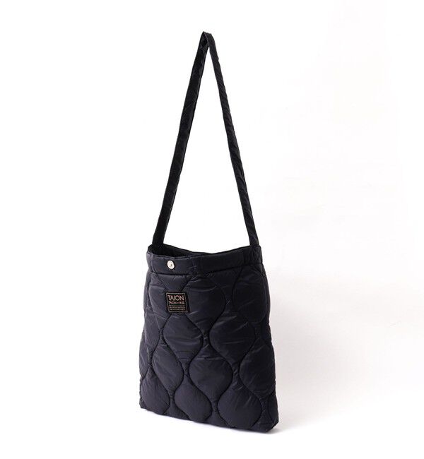 NOLLEY'S goodman「【TAION / タイオン】MILITARY CROSS BODY DOWN BAG M TAION-BG05ALSML-M」|ショルダー・メッセンジャー|ネイビー