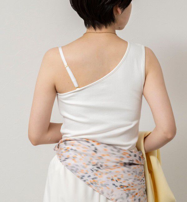 NOLLEY'S sophi「ウォッシャブルカップ付ワンショルタンクトップ」|タンクトップ|
