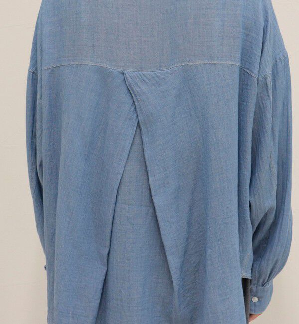 fredy emue「コットンボイルシアーデニムシャツ」|シャツ・ブラウス|