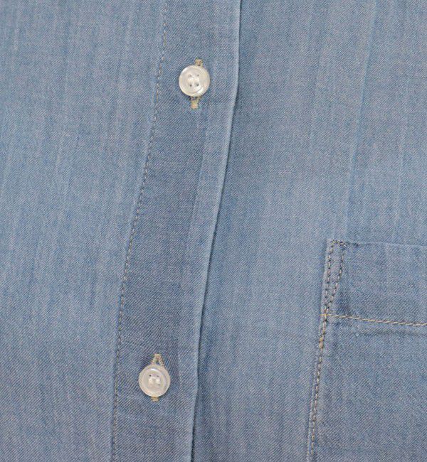 fredy emue「コットンボイルシアーデニムシャツ」|シャツ・ブラウス|