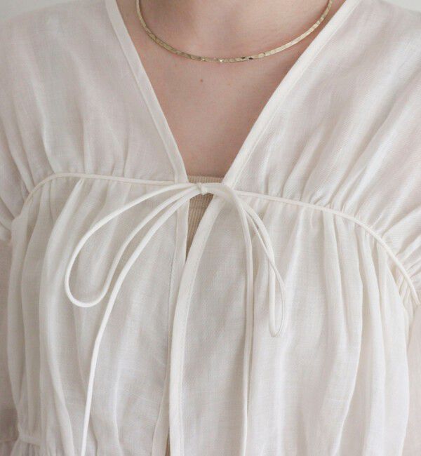 fredy emue「ラスターラミーカルゼブラウス」|シャツ・ブラウス|