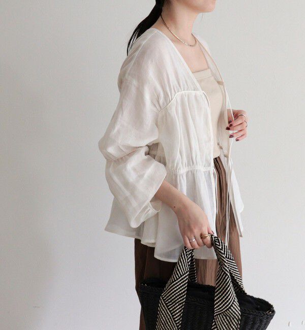 fredy emue「ラスターラミーカルゼブラウス」|シャツ・ブラウス|