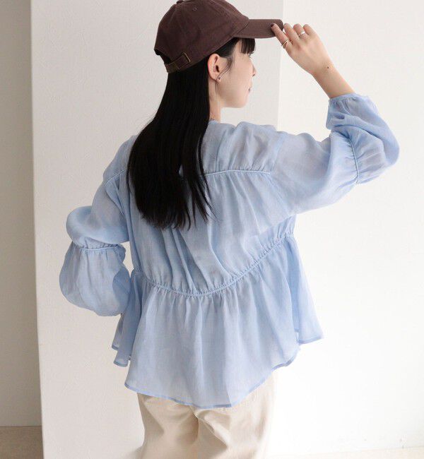 fredy emue「ラスターラミーカルゼブラウス」|シャツ・ブラウス|