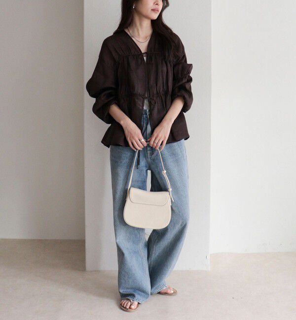 fredy emue「ラスターラミーカルゼブラウス」|シャツ・ブラウス|