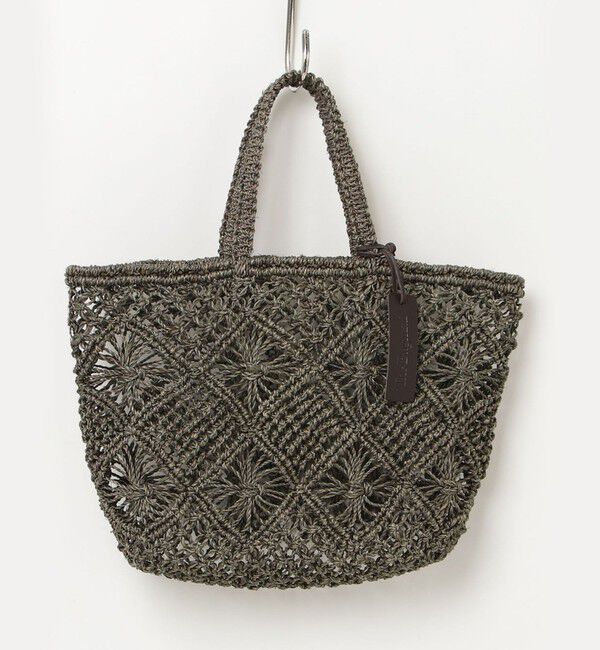 fredy emue「【BAGMATI/バグマティ】柄編みアバカトート」|トートバッグ|