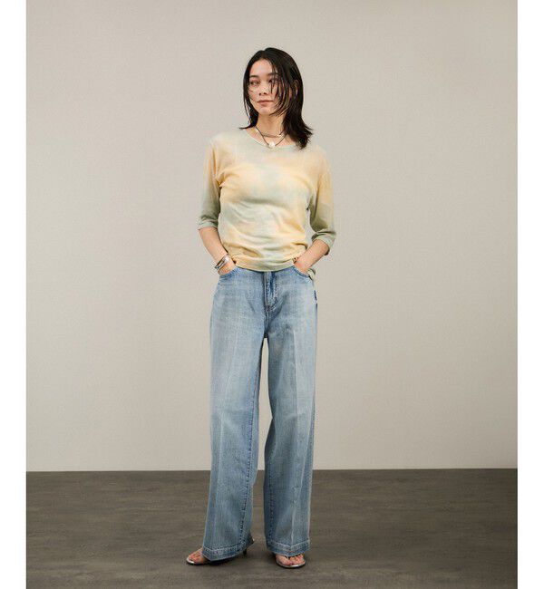 SALON adam et rope'「シアータイダイTシャツ」|Tシャツ・カットソー|