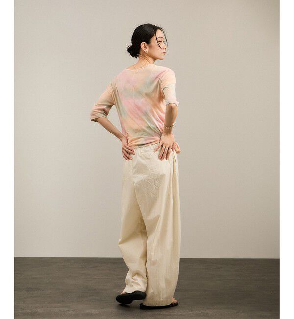 SALON adam et rope'「シアータイダイTシャツ」|Tシャツ・カットソー|