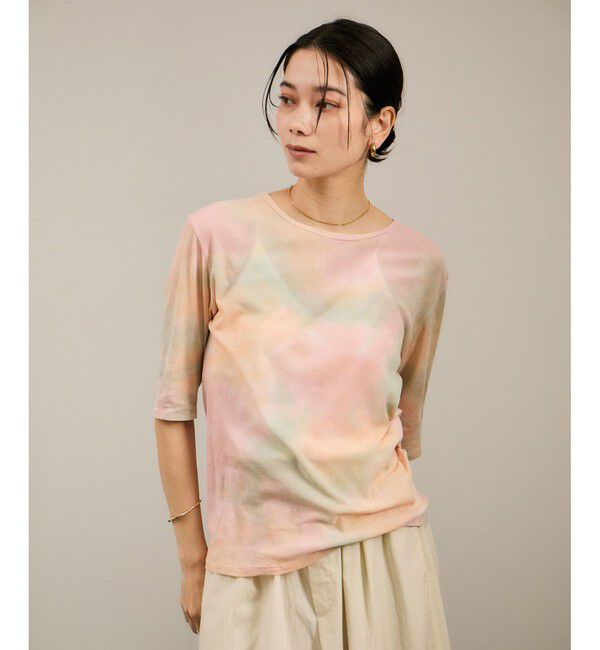 SALON adam et rope'「シアータイダイTシャツ」|Tシャツ・カットソー|