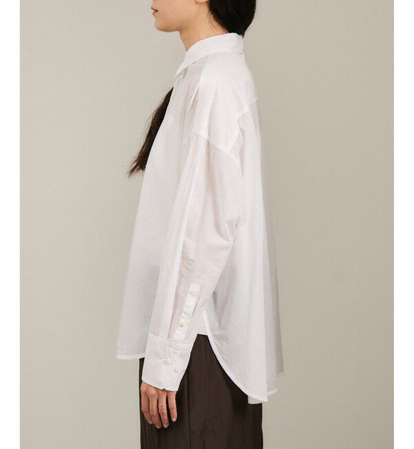 SALON adam et rope'「Shuttlenotesワッシャーローンウォッシュドシャツ」|シャツ・ブラウス|