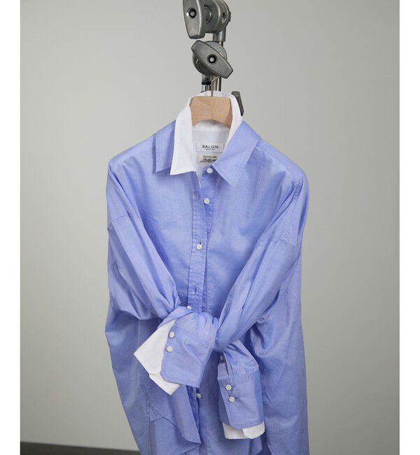 SALON adam et rope'「Shuttlenotesワッシャーローンウォッシュドシャツ」|シャツ・ブラウス|