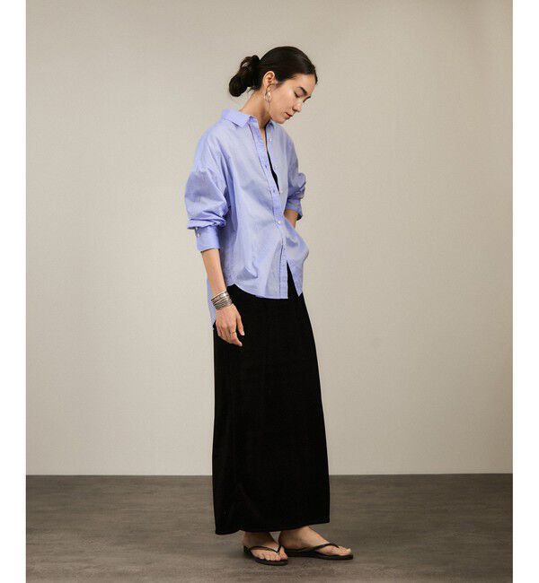 SALON adam et rope'「Shuttlenotesワッシャーローンウォッシュドシャツ」|シャツ・ブラウス|