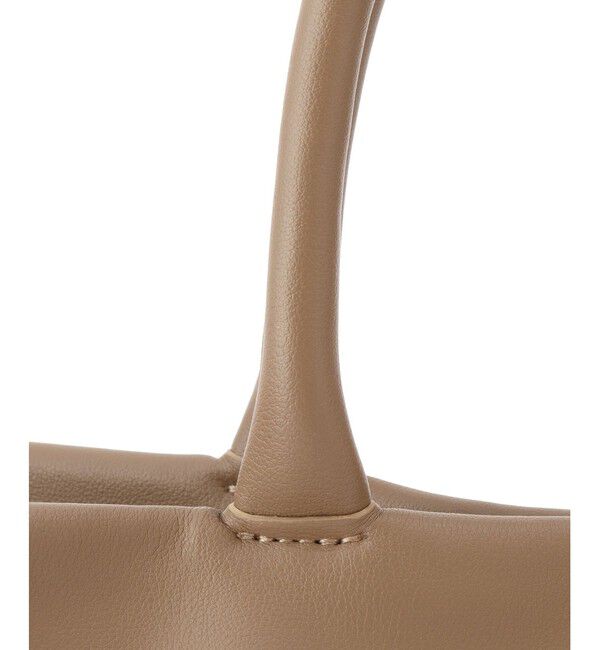 SALON adam et rope'「【WEB限定】【W S（ドゥーブル）】ソフトレザーメタルロックボストン」|ハンドバッグ|